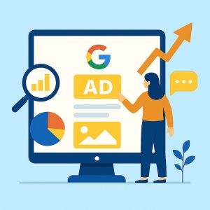 Google Ads optimization with analytics and growth strategy